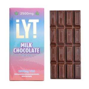 LYT Milk Chocolate Bar 2500mg
