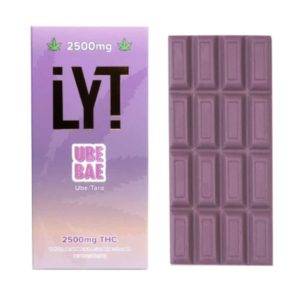 LYT Ube Bae Chocolate Bar 2500mg